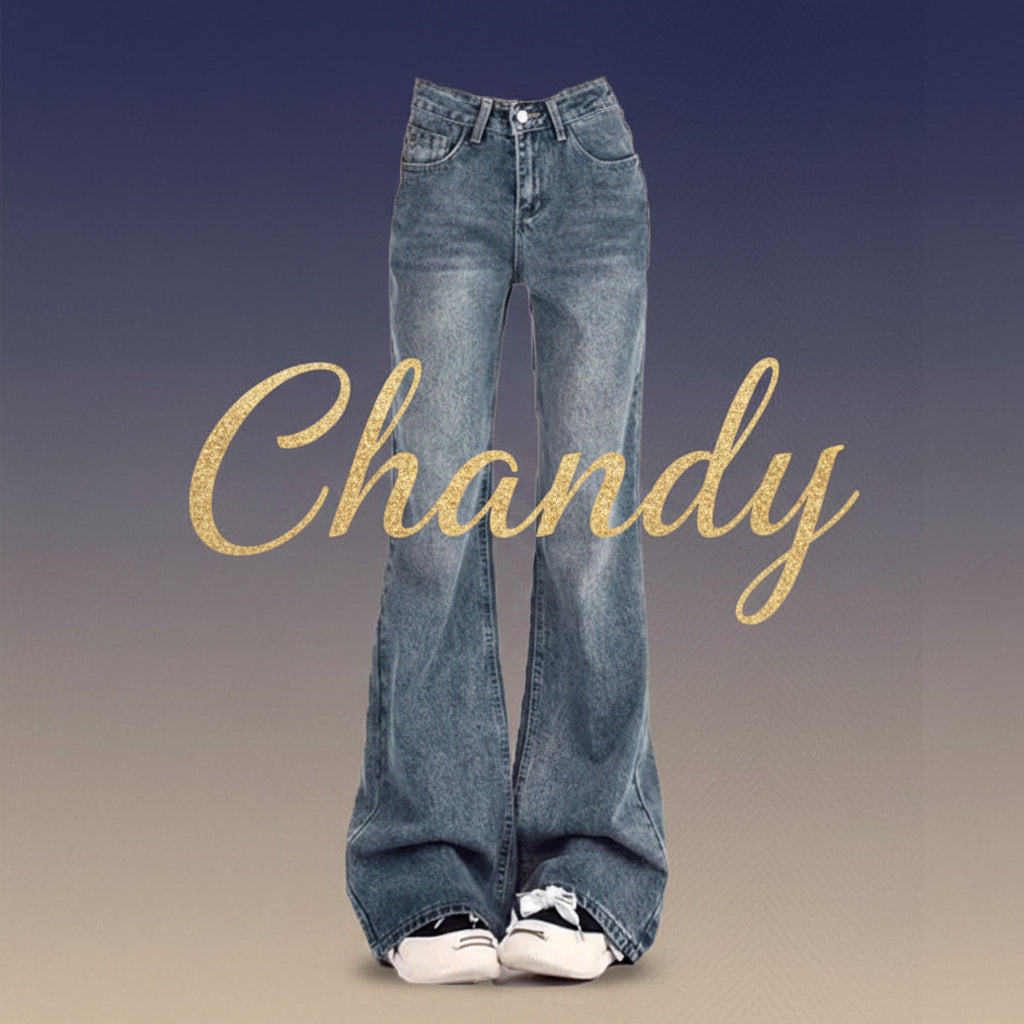 Chandy - Jeans Flare Vita Alta